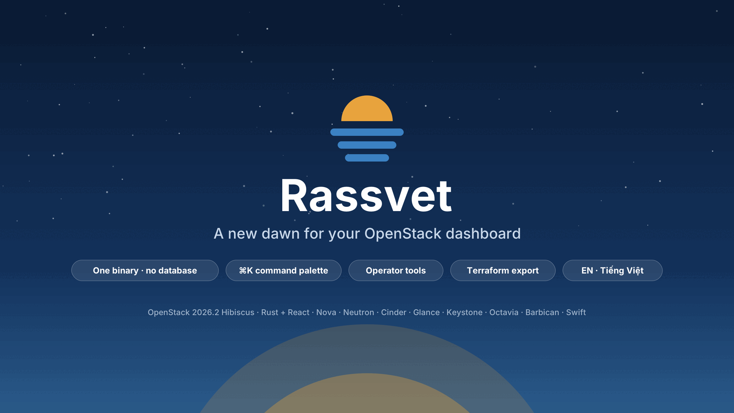 Rassvet: a new dawn for your OpenStack dashboard
